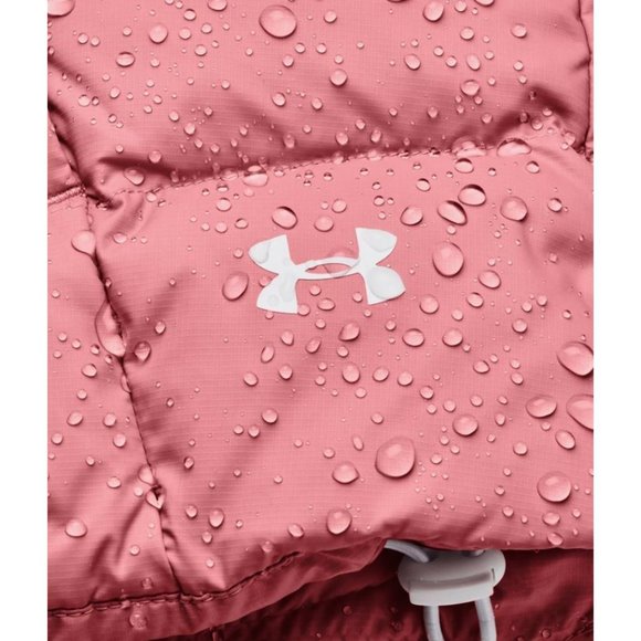 Womens Under Armour Jacket Medium 600 Fill Duck Down Feather Insulated Loose Fit - Picture 7 of 7